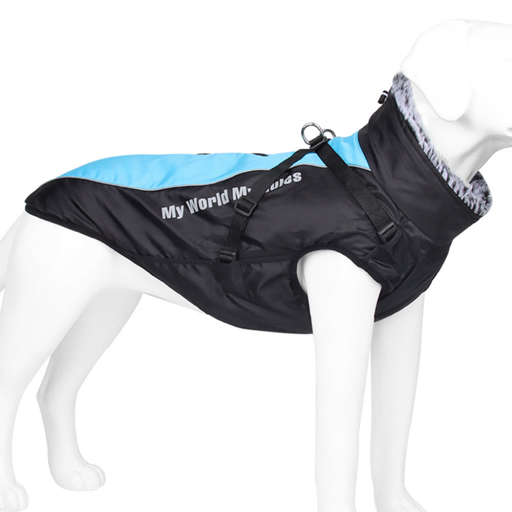 Winter Waterproof and Reflective Jacket for Big Dog