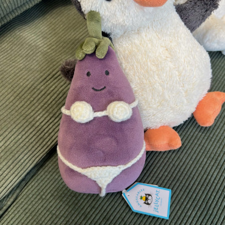 Eggplant/Bartholomew Bear Bikini Set