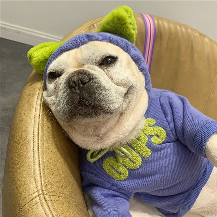Pup's Cozy Corner: Hoodie with Hat for Small to Medium Dogs