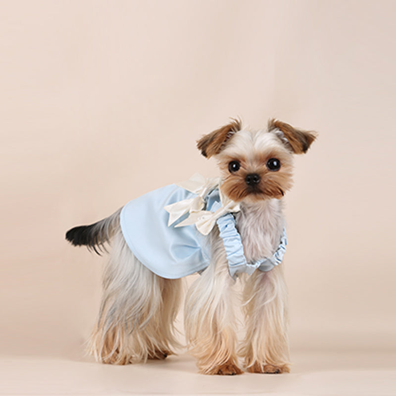 small dog &cat bow dress