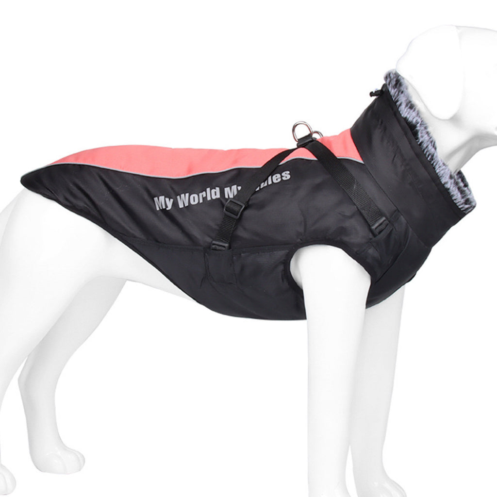 Winter Waterproof and Reflective Jacket for Big Dog