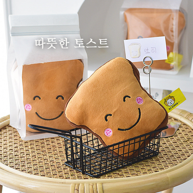Korean Cute Dog Toys Rattle Paper Sound BB