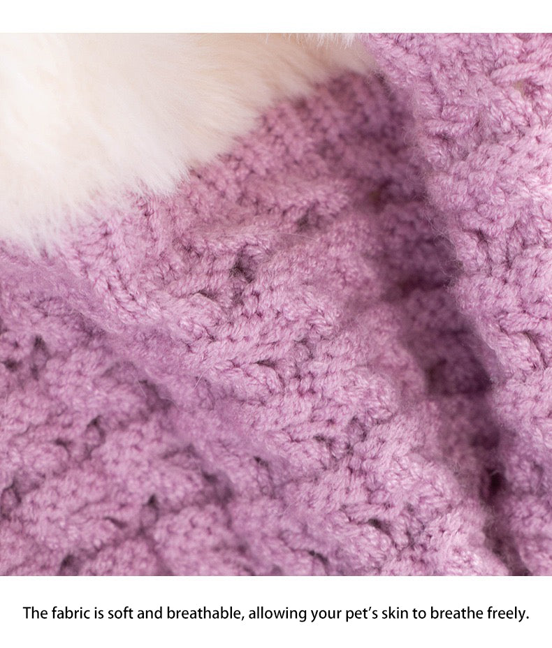 Chic Canine Couture: Fall & Winter Bow-Adorned Princess Pet Skirt