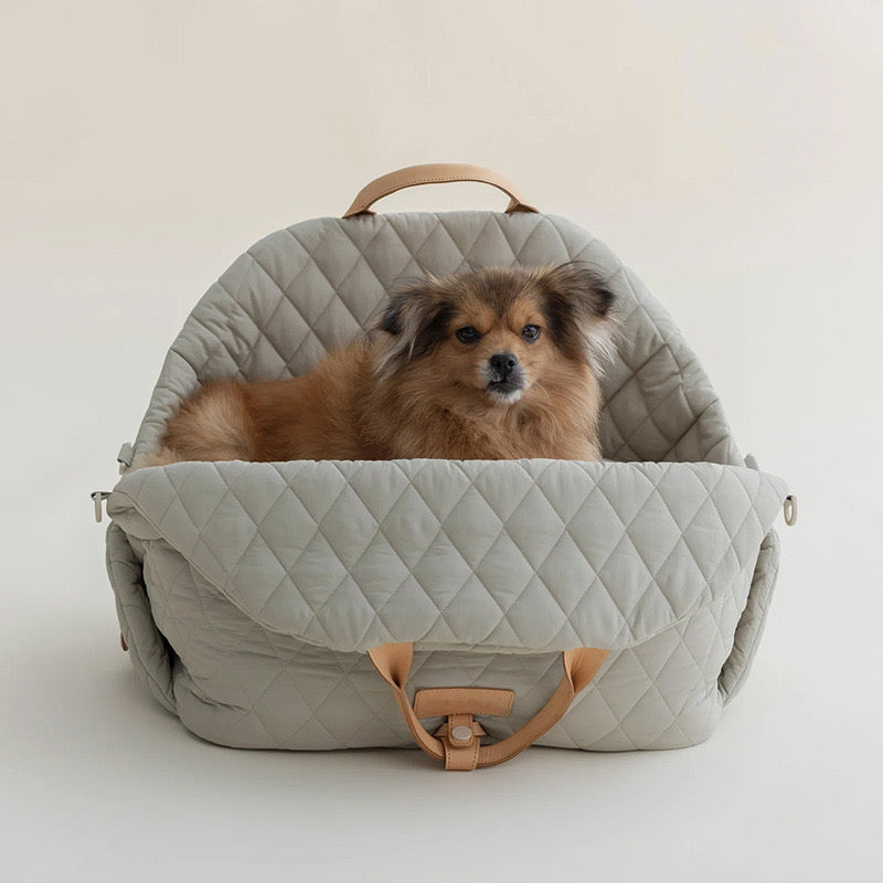 Travel Buddy: Deluxe Portable Dog & Cat Car Safety Seat