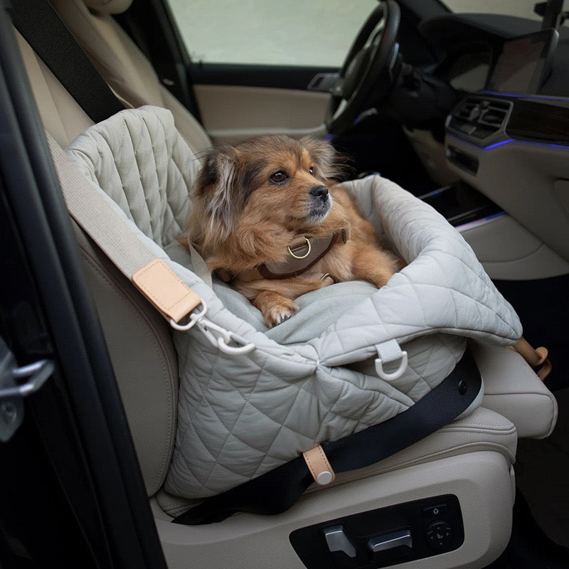 Travel Buddy: Deluxe Portable Dog & Cat Car Safety Seat