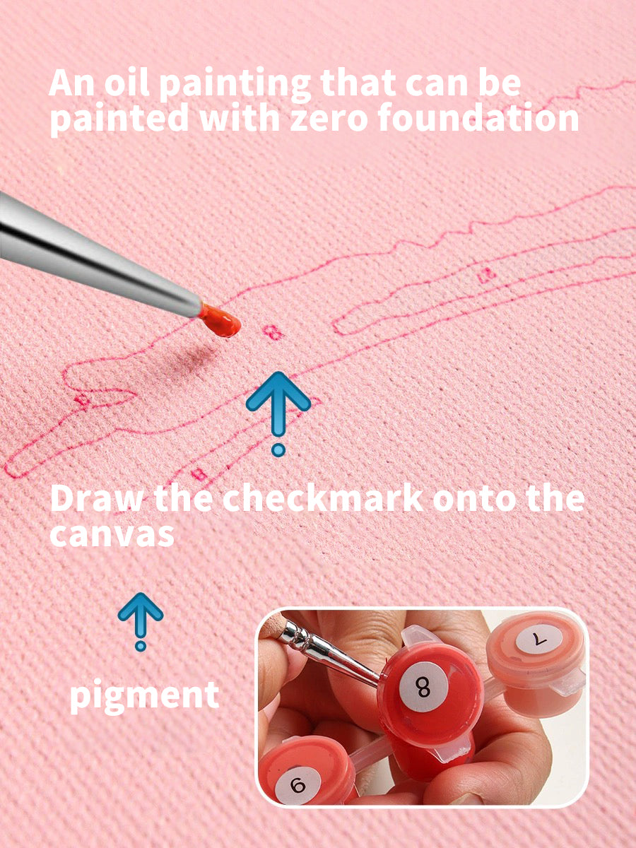 Artist's Paws: DIY Custom Pet Painting Kit Custom Pet Portrait Made by Your Own