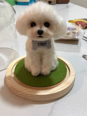 Pet Impressions: Handcrafted Wool Felt Custom Pet Figurines Pet Ornaments