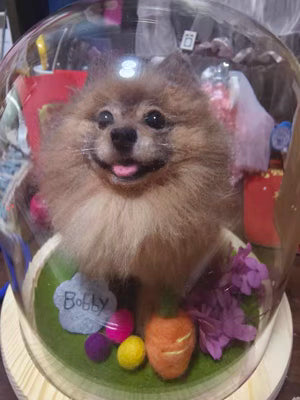 Pet Impressions: Handcrafted Wool Felt Custom Pet Figurines Pet Ornaments