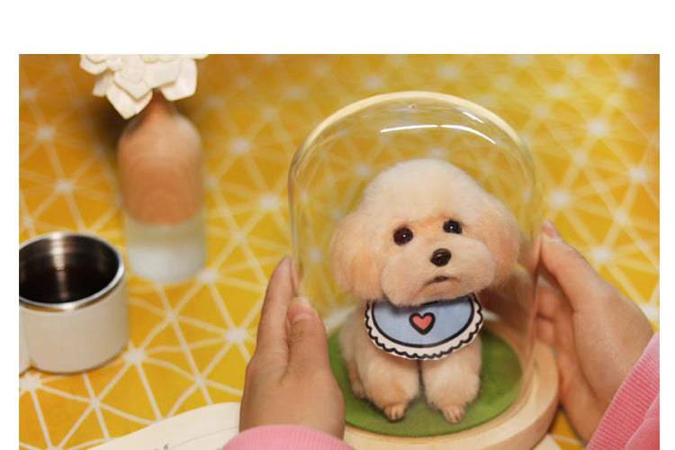 Pet Impressions: Handcrafted Wool Felt Custom Pet Figurines Pet Ornaments