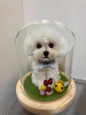 Pet Impressions: Handcrafted Wool Felt Custom Pet Figurines Pet Ornaments