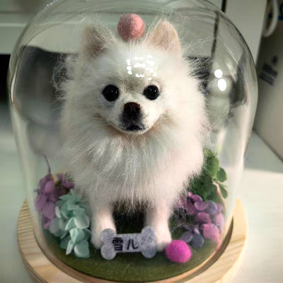Pet Impressions: Handcrafted Wool Felt Custom Pet Figurines Pet Ornaments