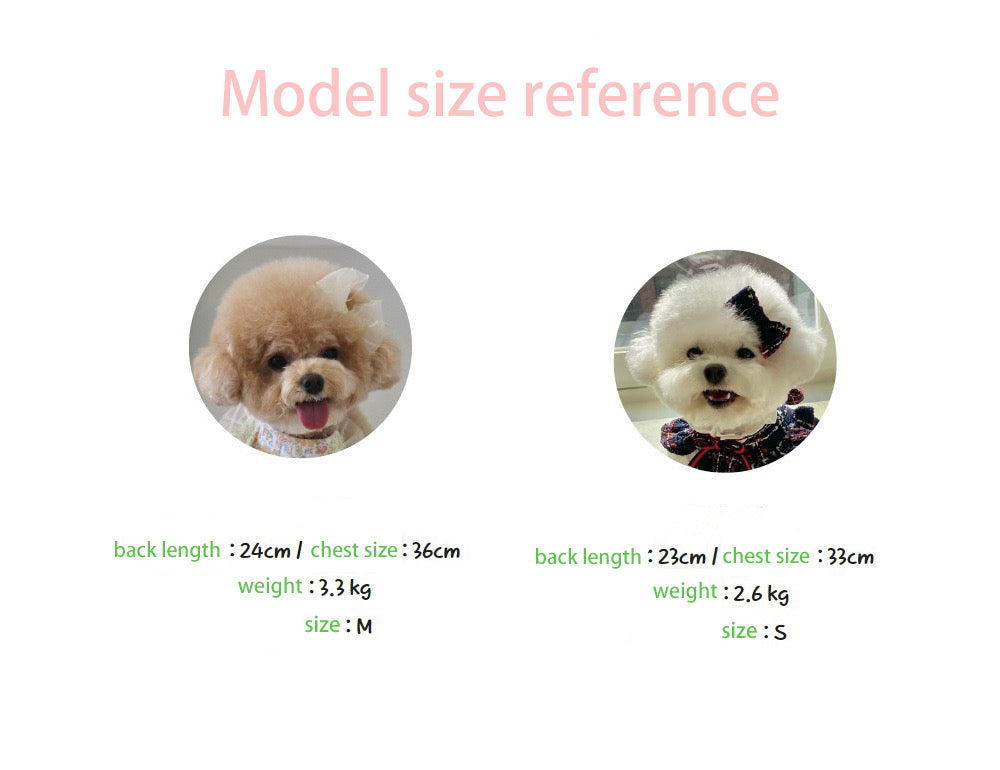 Blue and White Checkered Thickened Dog Plush Coat